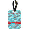 Peacock Aluminum Luggage Tag (Personalized)