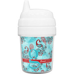 Peacock Baby Sippy Cup (Personalized)