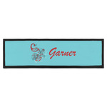 Peacock Bar Mat (Personalized)