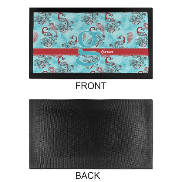 Peacock Bar Mat - Small - APPROVAL