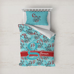 Peacock Duvet Cover Set - Twin (Personalized)