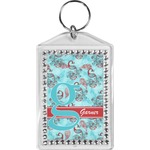 Peacock Bling Keychain (Personalized)