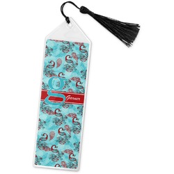 Peacock Book Mark w/Tassel (Personalized)