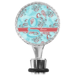 Peacock Wine Bottle Stopper (Personalized)