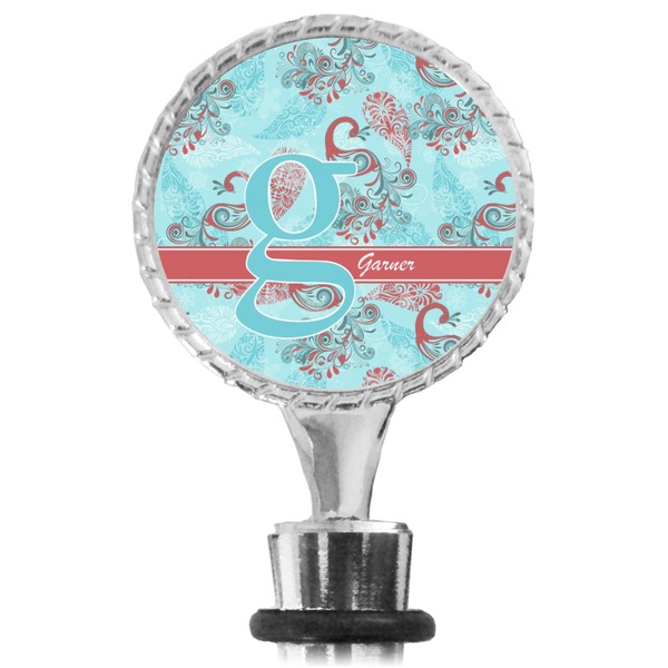 Peacock Bottle Stopper Main View