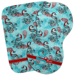 Peacock Burp Cloth (Personalized)