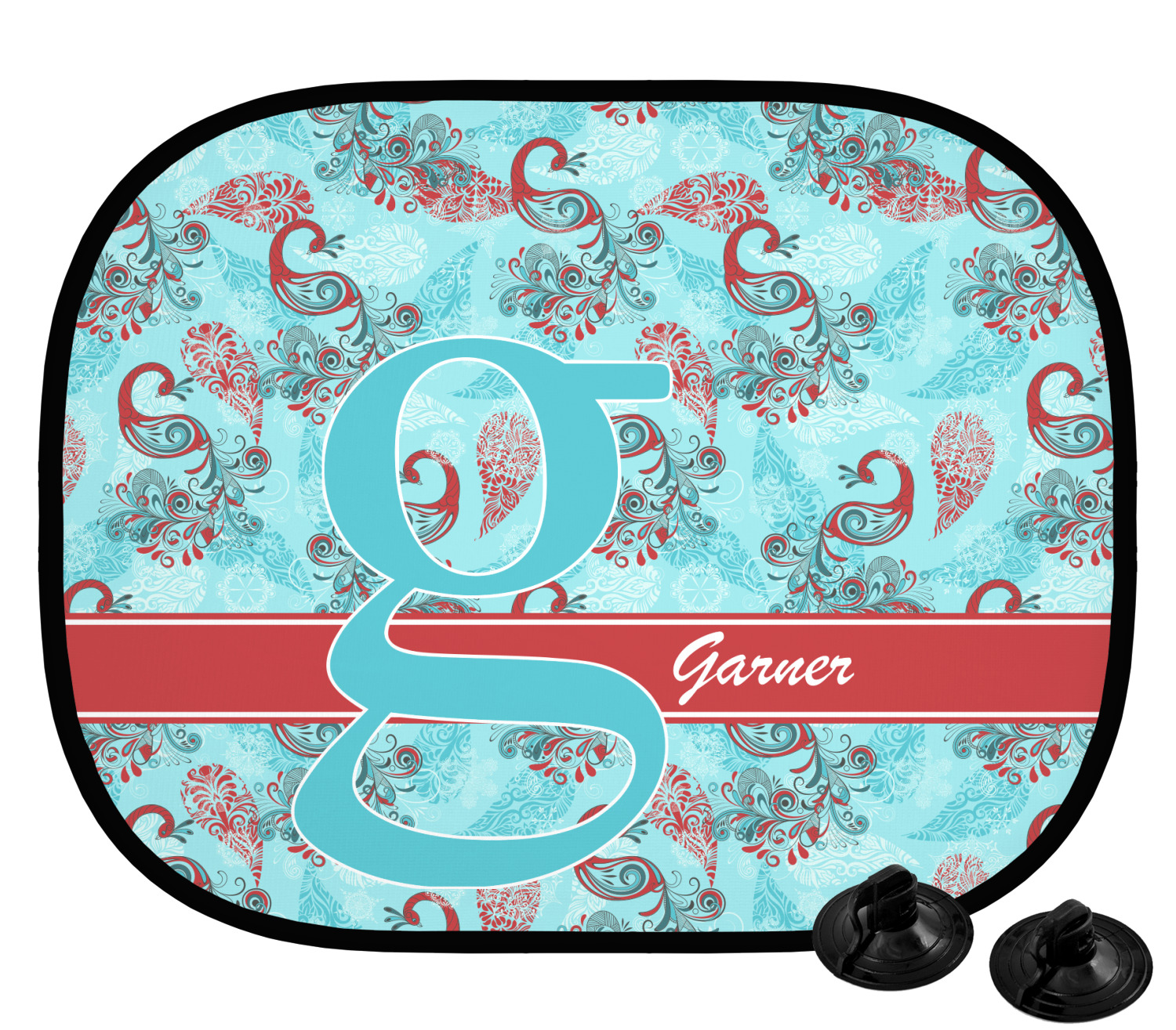 Custom Peacock Car Side Window Sun Shade (Personalized) YouCustomizeIt