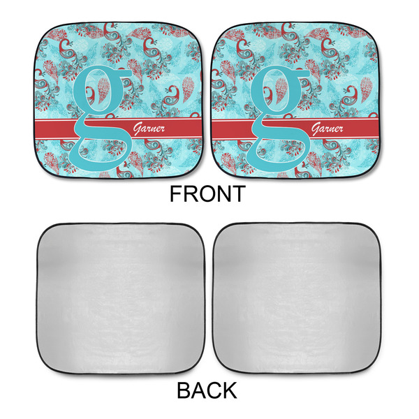 Peacock Car Sun Shades - APPROVAL