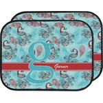 Peacock Car Floor Mats (Back Seat) (Personalized)