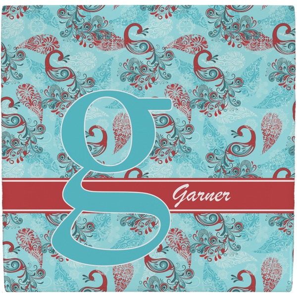 Custom Peacock Ceramic Tile Hot Pad (Personalized)