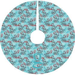 Peacock Tree Skirt (Personalized)