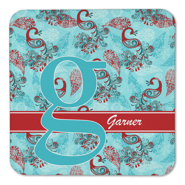 Peacock Coaster Set - FRONT (one)