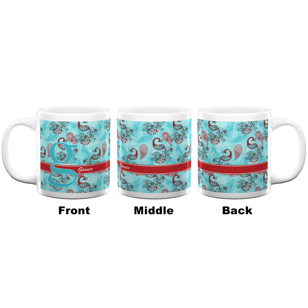 Peacock Coffee Mug - 20 oz - White APPROVAL