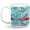 Peacock 20 Oz Coffee Mug - White (Personalized)