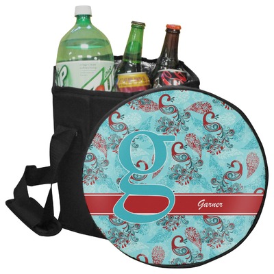 Custom Peacock Collapsible Cooler & Seat (Personalized)