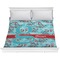 Peacock Comforter - King (Personalized)