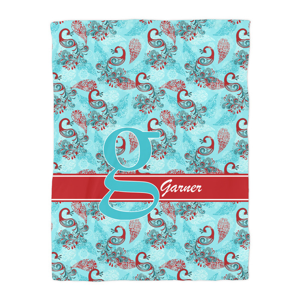 Peacock Comforter - Twin - Front