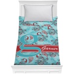 Peacock Comforter - Twin (Personalized)