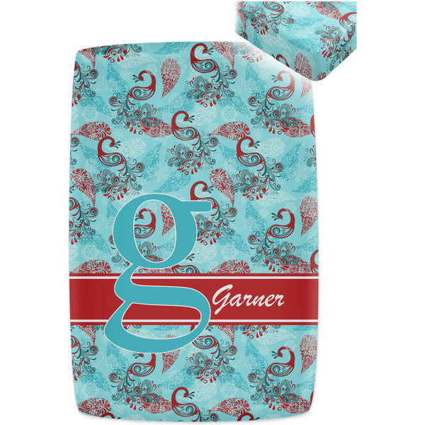 Peacock Crib Fitted Sheet - Apvl