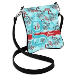 Peacock Cross Body Bag - 2 Sizes (Personalized)