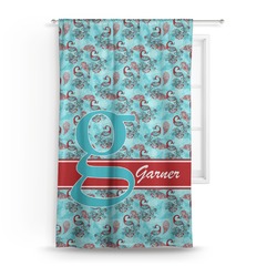 Peacock Curtain (Personalized)