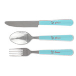 Peacock Cutlery Set (Personalized)