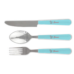 Peacock Cutlery Set (Personalized)