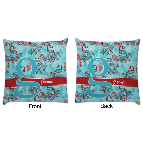 Peacock Decorative Pillow Case - Approval