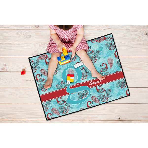 Peacock Door Mats - LIFESTYLE kid