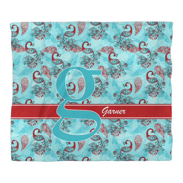 Peacock Duvet Cover - King - Front