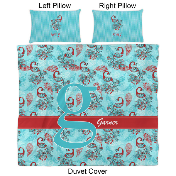 Peacock Duvet Cover Set - King - Approval