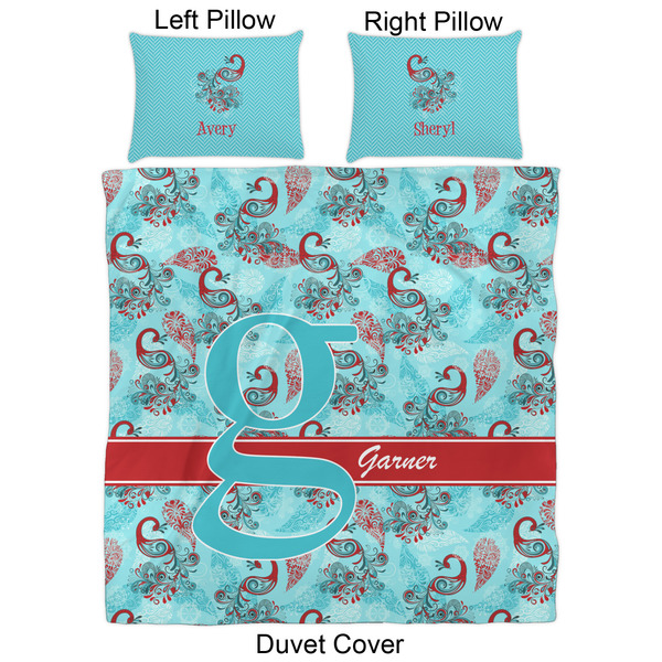 Peacock Duvet Cover Set - Queen - Approval