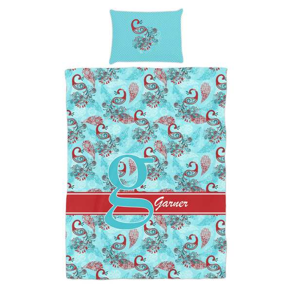 Peacock Duvet Cover Set - Twin - Alt Approval