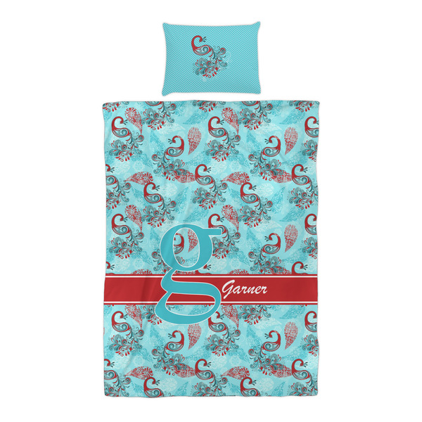 Peacock Duvet Cover Set - Twin XL - Alt Approval