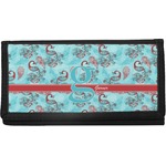 Peacock Canvas Checkbook Cover (Personalized)