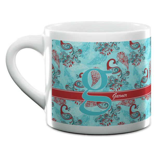 Peacock Espresso Cup - 6oz (Double Shot) (MAIN)