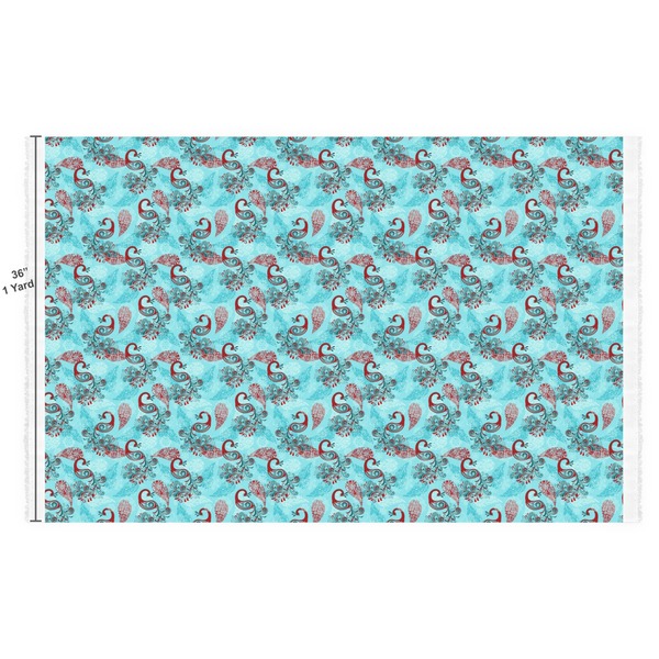 Peacock Fabric Full Yard