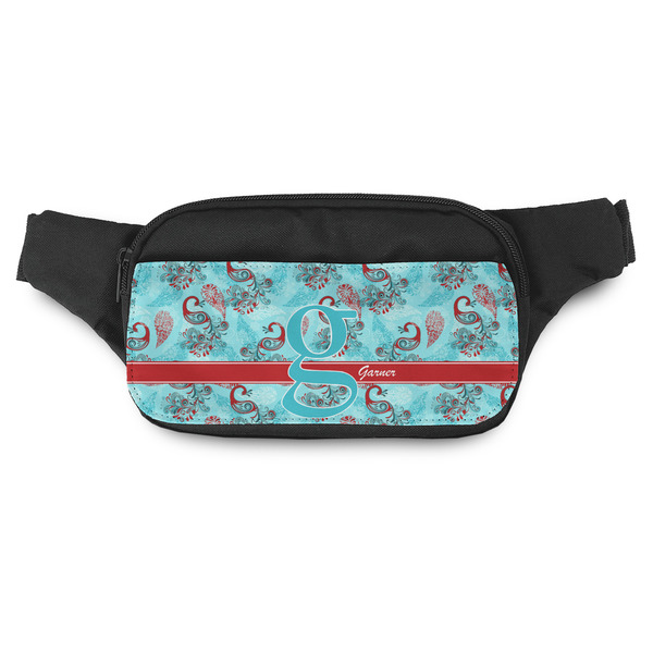 Custom Peacock Fanny Pack - Modern Style (Personalized)