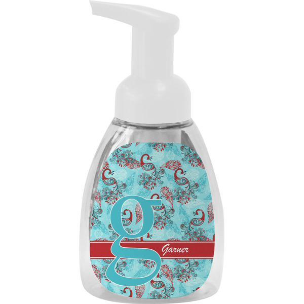 Custom Peacock Foam Soap Bottle (Personalized)
