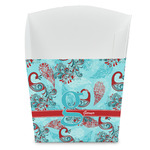 Peacock French Fry Favor Boxes (Personalized)