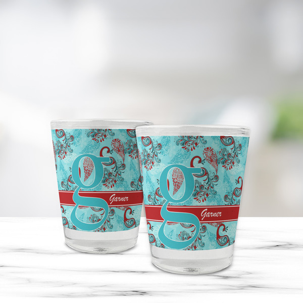 Peacock Glass Shot Glass - Standard - LIFESTYLE