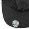 Peacock Golf Ball Marker Hat Clip - Main - GOLD