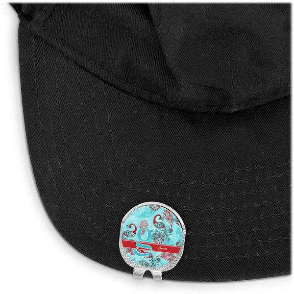 Peacock Golf Ball Marker Hat Clip - Main