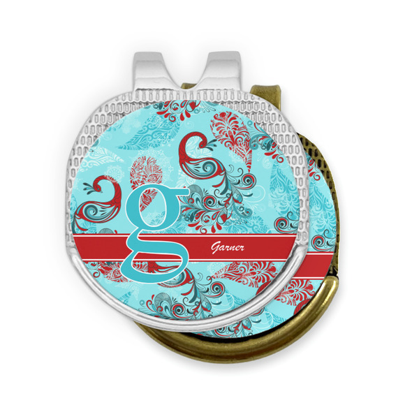 Peacock Golf Ball Marker Hat Clip - PARENT/MAIN