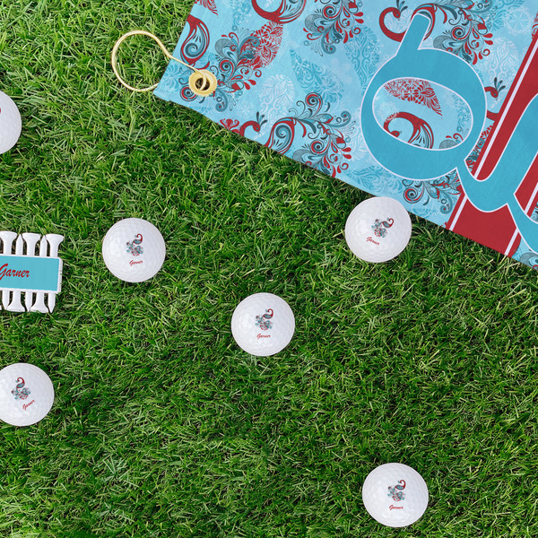 Peacock Golf Balls - Generic - Set of 12 - LIFESTYLE