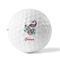 Peacock Golf Balls - Titleist - Set of 3 - FRONT