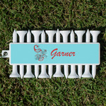 Peacock Golf Tees & Ball Markers Set (Personalized)