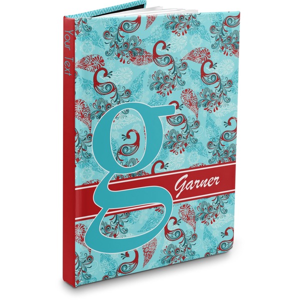 Custom Peacock Hardbound Journal (Personalized)