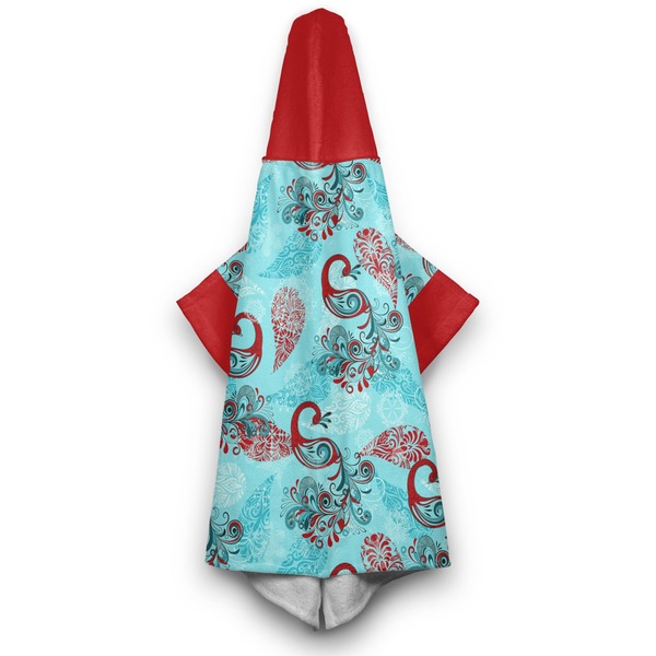 Peacock Hooded Towel - Hanging