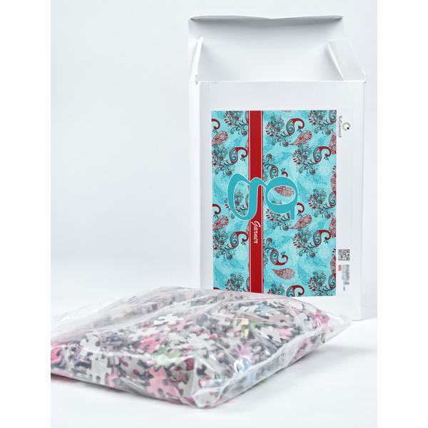 Peacock Jigsaw Puzzle 1014 Piece - Box